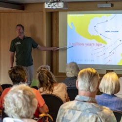 Vortrag auf MS FRam – © Andrea Klaussner 2019 / Hurtigruten
