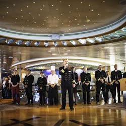 Crew-Show auf MS Fram – © Hurtigruten - Agurtxane Concellon