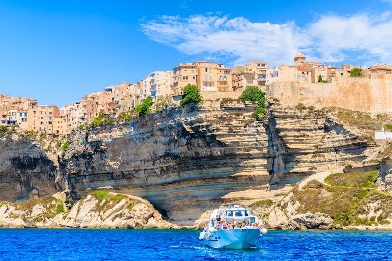 Bonifacio Bootstour auf Korsika  - ©pkazmierczak - stock.adobe.com