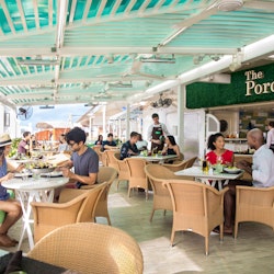 Restaurant The Porch auf der Celebrity Eclipse – © Quentin Bacon - Celebrity Cruises