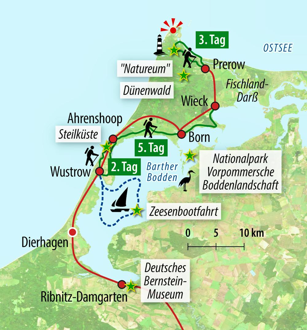 Ihre Reiseroute – © Eberhardt TRAVEL
