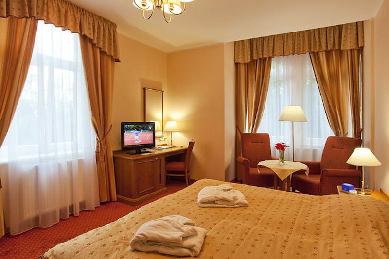 Marienbad - Spa Hotel Vltava - Zimmerbeispiel – ©Lecebne lazne Marianske Lazne a.s.