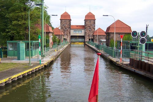 Schleuse in Minden &ndash; &copy; Gisela Gerlach