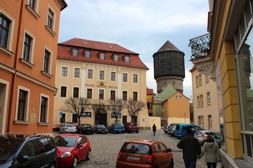 Blick auf einen Wasserturm in Bautzen &ndash; &copy; Marcus Richter