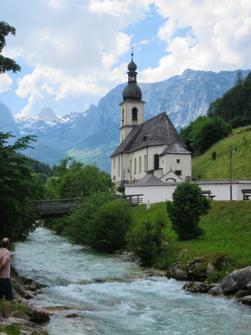 St.Sebastian und Fabian Ramsau mit Reiteralpe - ©Heike Heinen