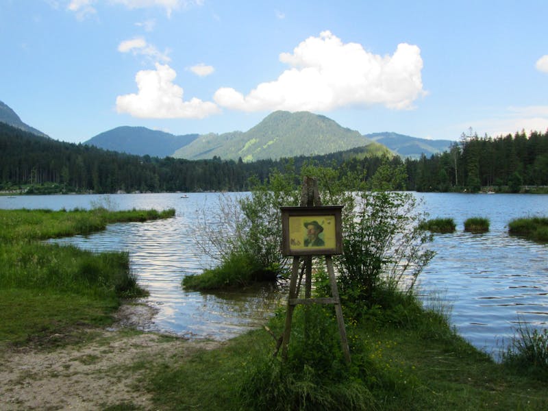Hintersee aus der Malerperspektive - ©Heike Heinen
