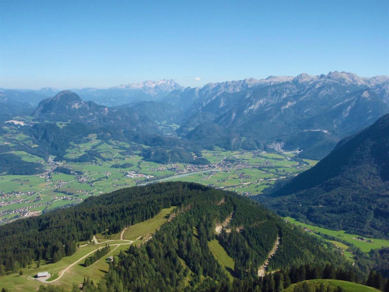 das Panorama auf der Rossfeld-Höhenstraße - ©Pauline Gehrmann-Golomer
