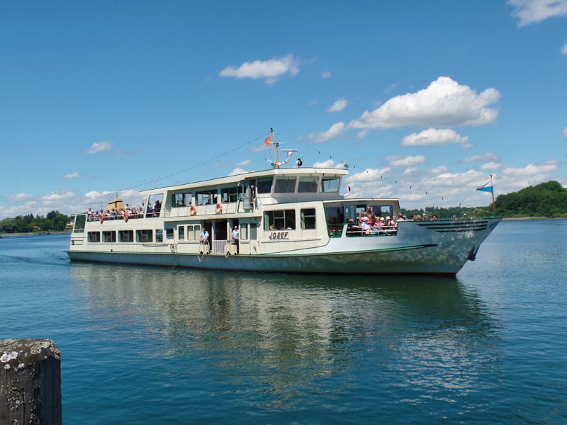 unser Schiff zur Fraueninsel - ©Elke Reuter