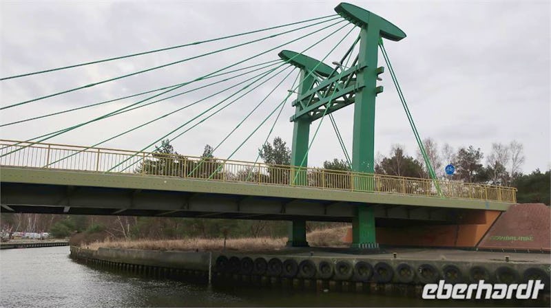 Brücke über den Resko-Kanal in Dzwirzyno – © Sabine Herda