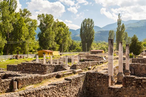 Ruins of the ancient Heraclea Lyncestis town, Macedonia (FYROM) &ndash; &copy; ©lic0001 - stock.adobe.com