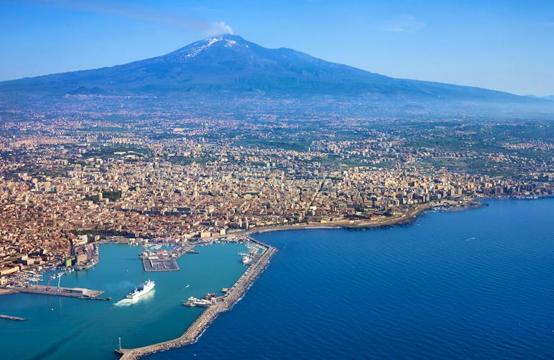 Blick auf Catania und den Ätna - ©©andras_csontos - stock.adobe.com