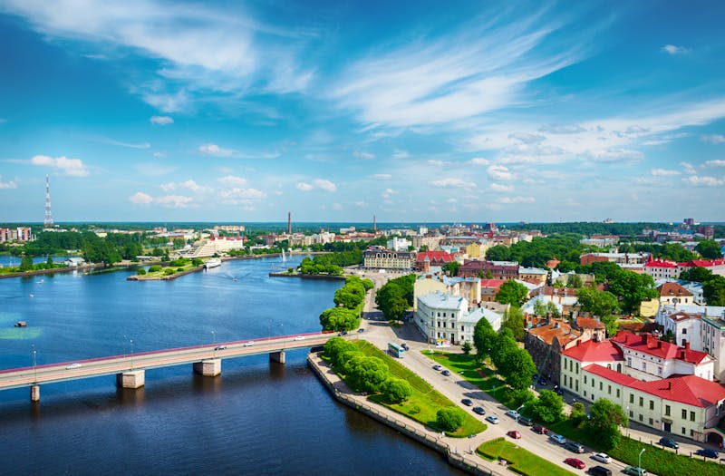 Russland Wyborg – Sicht vom Wyburger Turm - ©lanapopoudi - stock.adobe.com