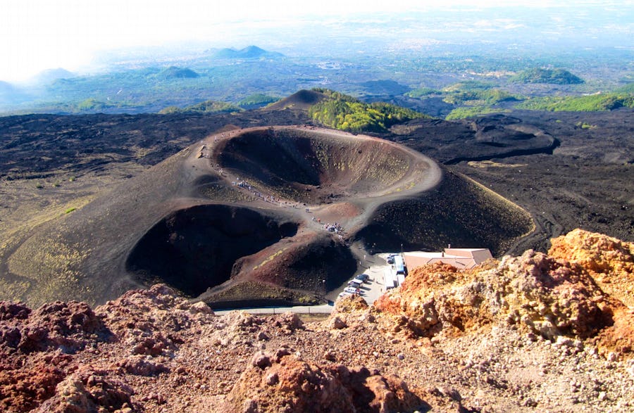 Silvestri-Krater am Vulkan Ätna - Sizilien – © Eberhardt TRAVEL