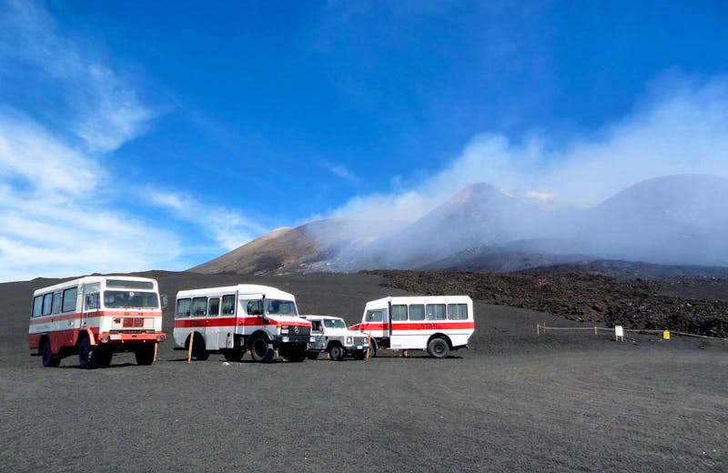 Auf dem Ätna - Jeeps - ©Eberhardt TRAVEL