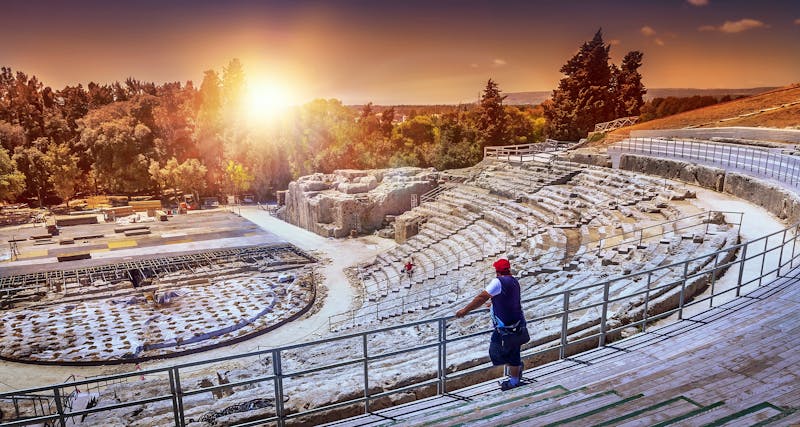 Griechisches Theater in Syrakus - Sizilien - ©©Laure F - stock.adobe.com