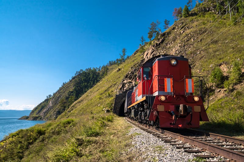 Circum-Baikal-Bahn, Baikal, Russland - ©tilpich - stock.adobe.com