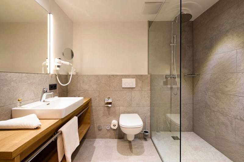 Sporthotel Brugger - Badezimmer Superior – ©Sporthotel Brugger