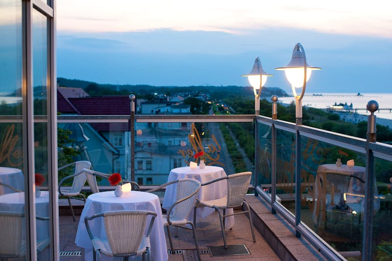 Strandhotel Ahlbeck - Außenterrasse – ©Strandhotel Ahlbeck