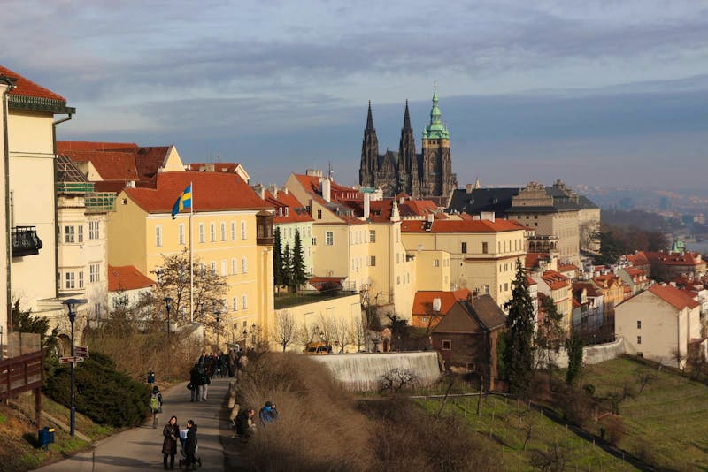 Blick zur Prager Burg - ©Kristin Weigel