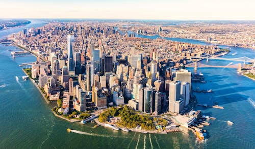 Luftbild Manhattan, New York &ndash; &copy; Tierney - stock.adobe.com