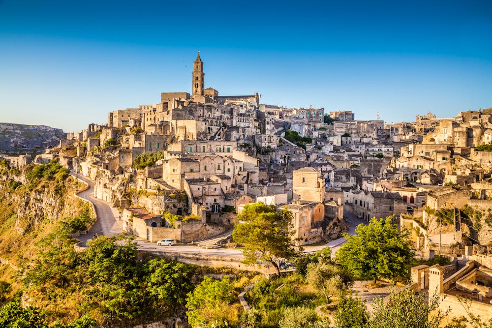 Ancient town of Matera at sunrise, Basilicata, Italy &ndash; &copy; ©JFL Photography - stock.adobe.com