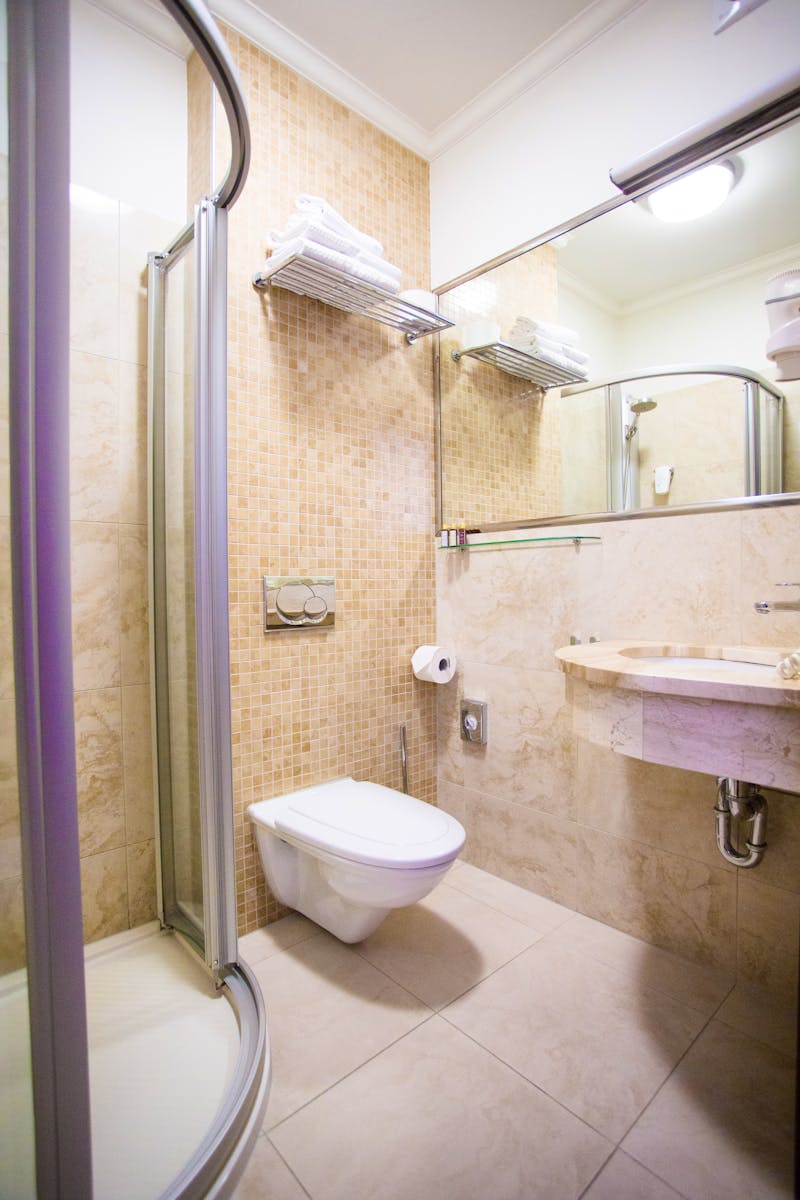 Hotel Bialy Kamien - Badezimmer – ©Hotel Bialy Kamien
