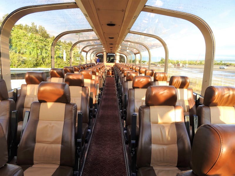 Panoramawagen im Alaska Wilderness Express - ©Eberhardt TRAVEL