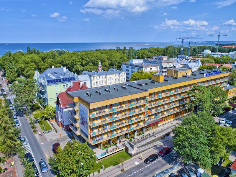 Hotel Rybniczanka - Luftaufnahme – ©IdeaSpa