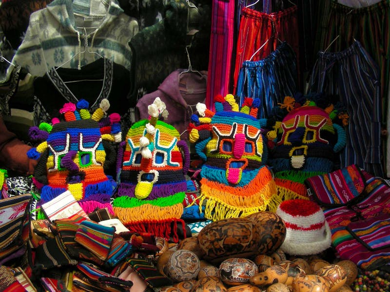Teufelsmasken in Otavalo - ©Hubert Lücker
