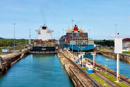 Panama-Kanal, Gatun-Schleuse &ndash; &copy; Lars Dittrich