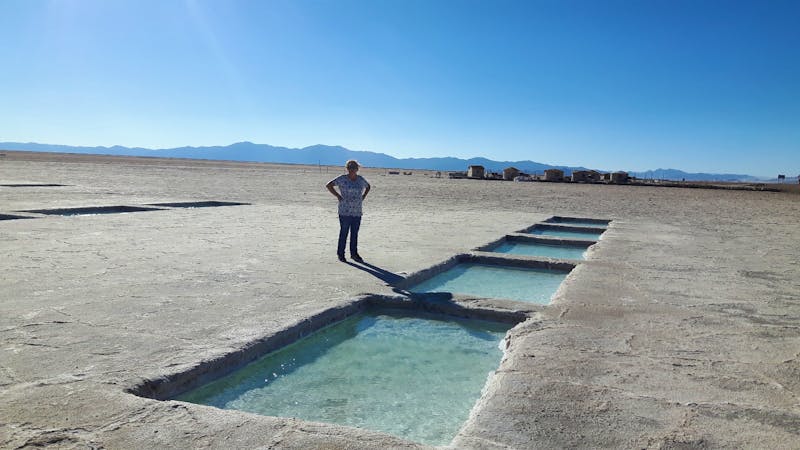 Fahrt von San Antonio de los Cobres nach Purmamarca... (Salinas Grandes) - ©Katrin Deutschbein