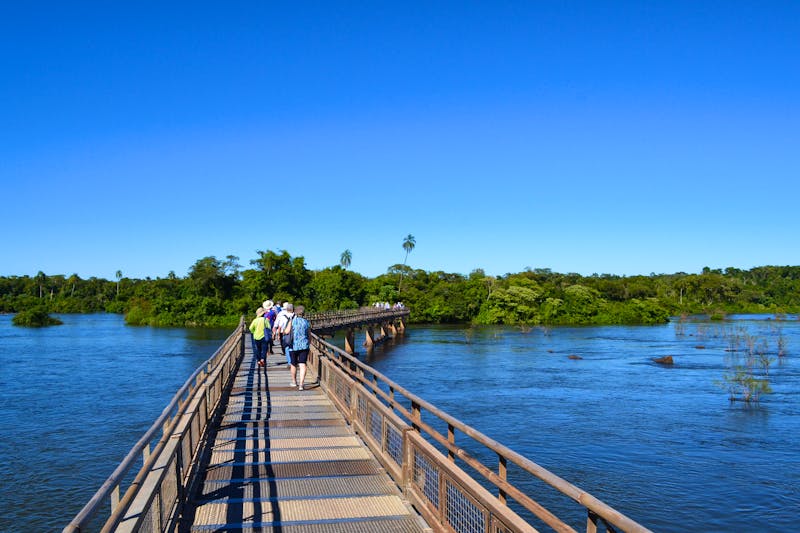 Iguazu-Wasserfälle (Argentinien) - Spaziergang zum Teufelsschlund - ©Andreas Wolfsteller