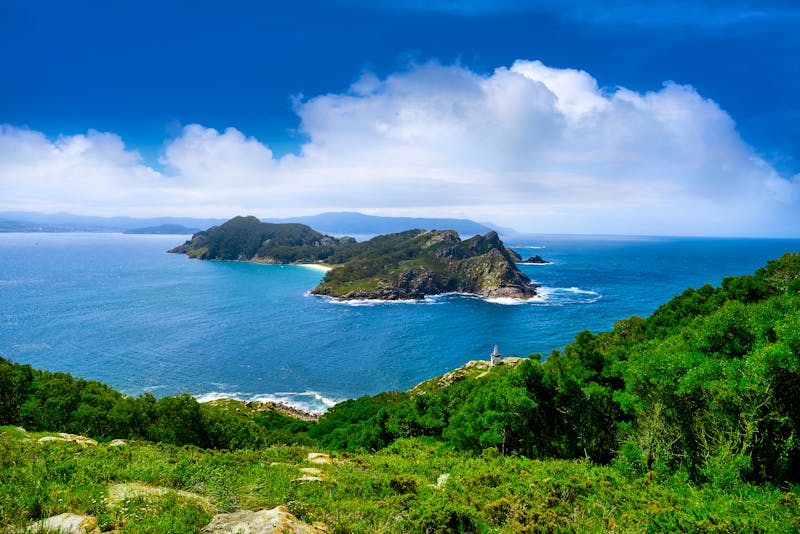 Islas Cies islands San Martino island in Vigo Galicien - ©lunamarina - stock.adobe.com