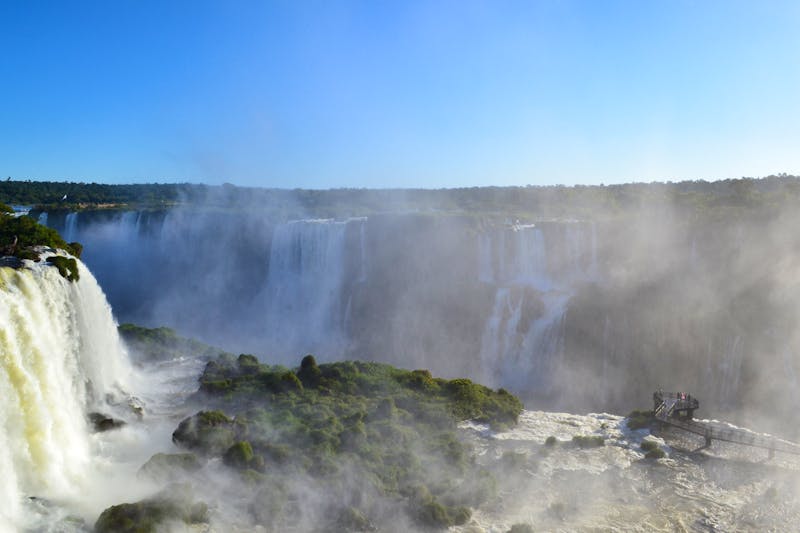 Iguazu-Wasserfälle (Brasilien) - Am Teufelsschlund - ©Andreas Wolfsteller