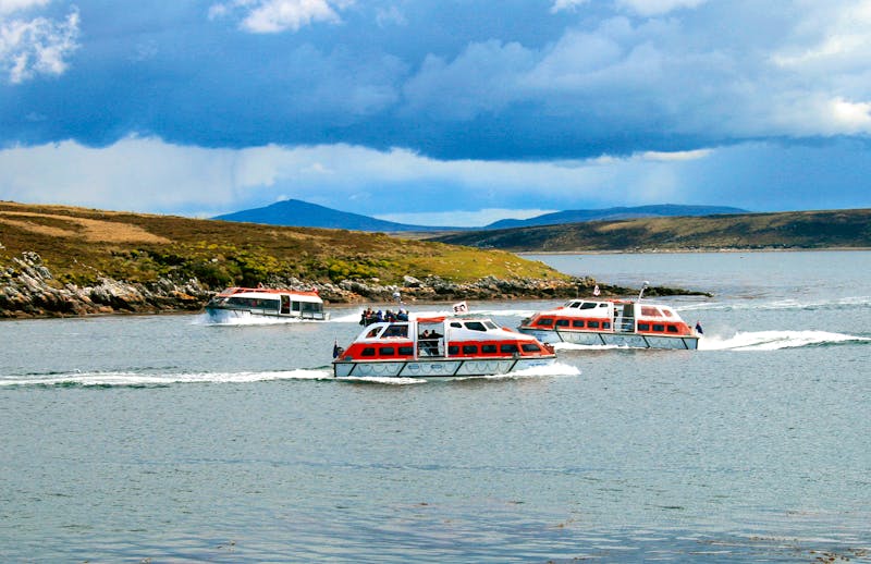 Norwegian Tenderboote an den Falkland-Inseln - ©Eberhardt TRAVEL