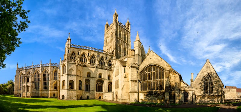 Panorama of Gloucester Cathedral - ©valeryegorov – Adobe Stock
