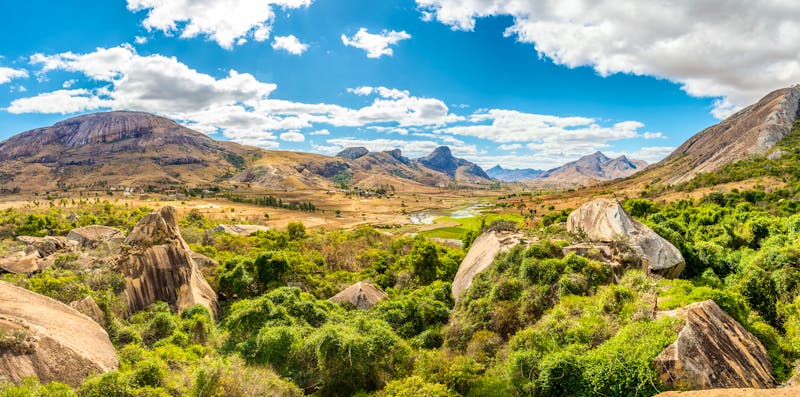 Panorama vom Anja Naturreservat, Madagaskar - ©milosk50 - stock.adobe.com