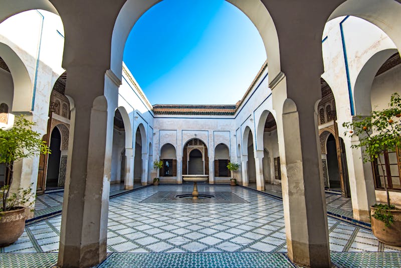Maurische Architektur im Bahia Palast in Marrakesch - ©©marcin jucha - stock.adobe.com