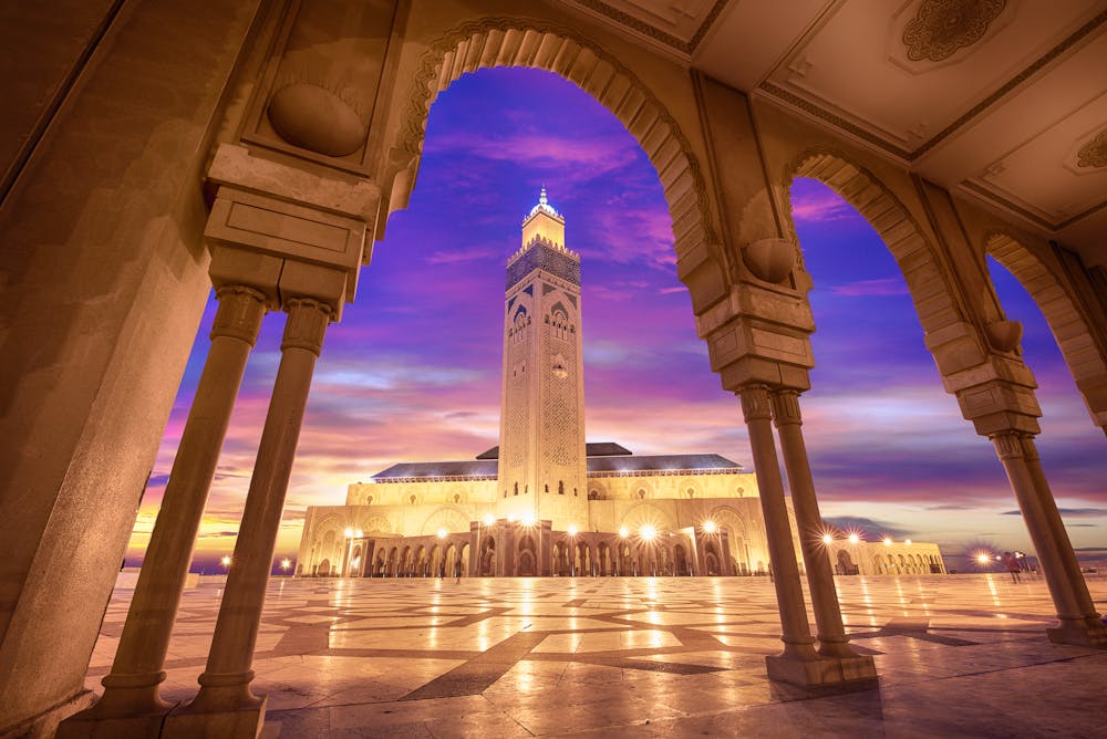 Hassan II Moschee in Casablanca &ndash; &copy; ©mitzo_bs - stock.adobe.com