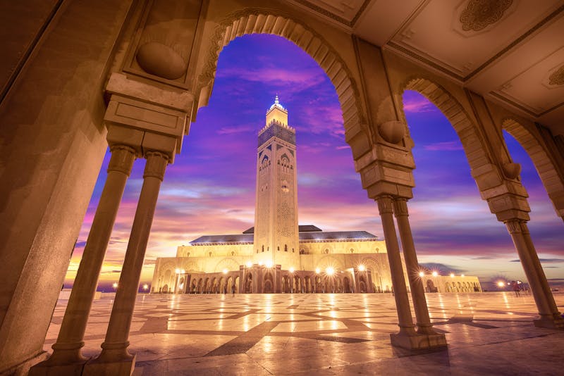 Hassan II Moschee in Casablanca - ©©mitzo_bs - stock.adobe.com