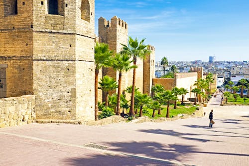 Stadtmauer von Rabat in Marokko &ndash; &copy; Nataraj - stock.adobe.com