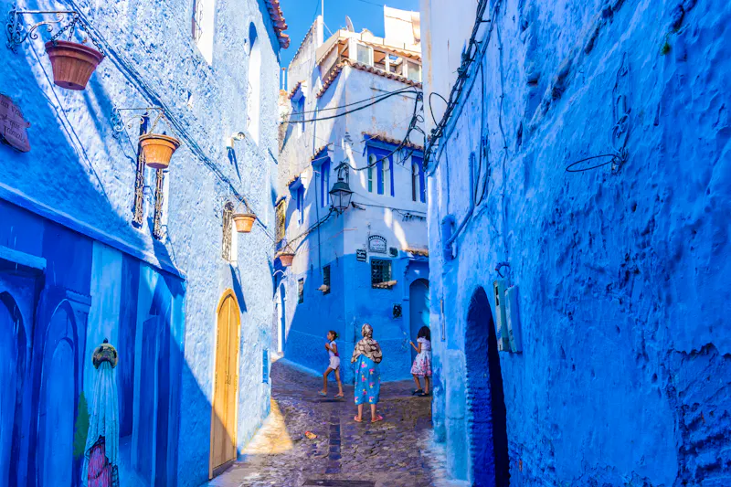 Blaue Stadt Chefchaouen in Marokko - &copy;©sark181095 - stock.adobe.com
