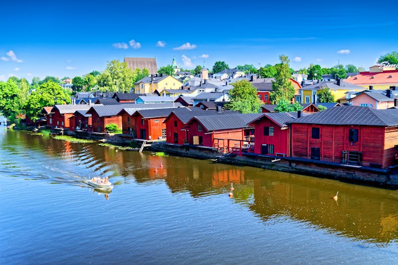 Luftblick über Porvoo, Finnland - ©fotobeam.de - stock.adobe.com