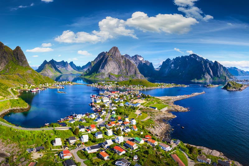 Panorama von Reine, Lofoten, Norway - ©dell - stock.adobe.com