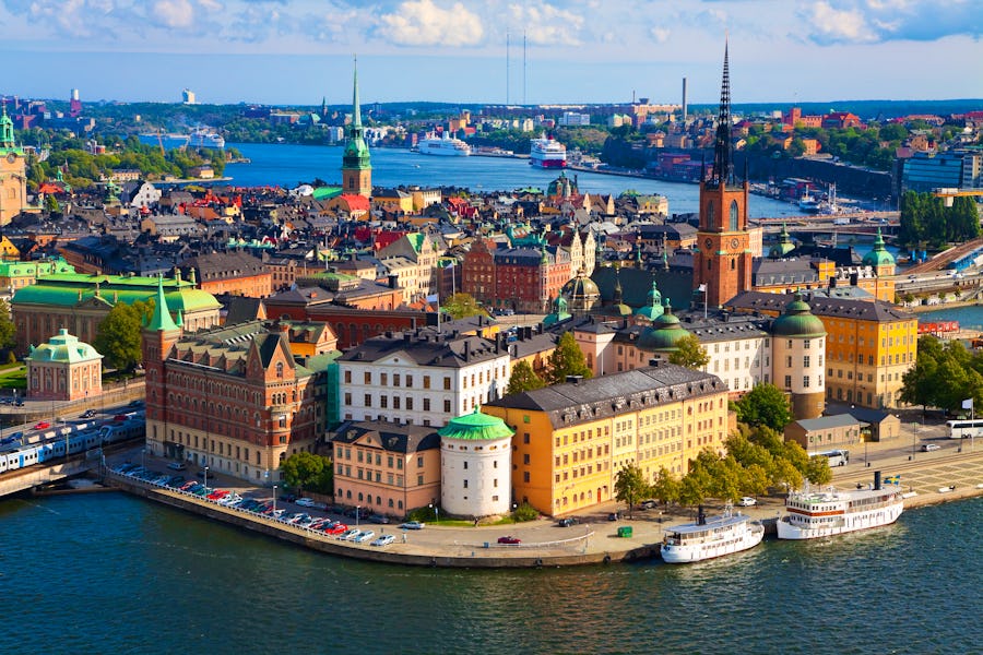 Panorama von Stockholm, Schweden – © Scanrail - stock.adobe.com