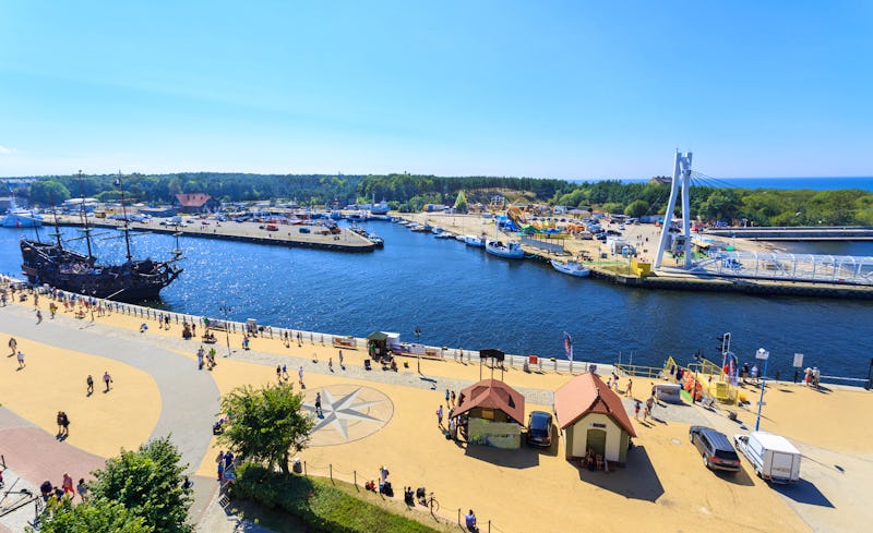 Baltikumpromenade von Ustka, Polen – © stepmar - stock.adobe.com