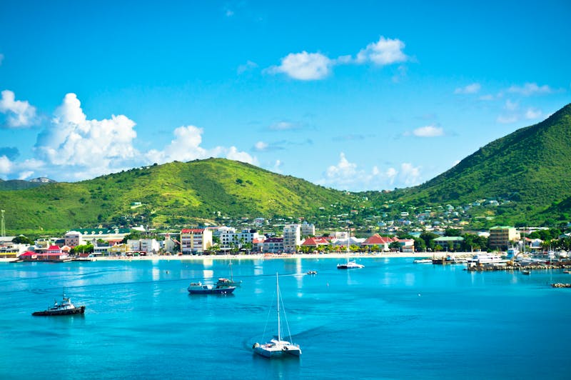 Hafen von Philippsburg, Karibik  - ©MF - stock.adobe.com