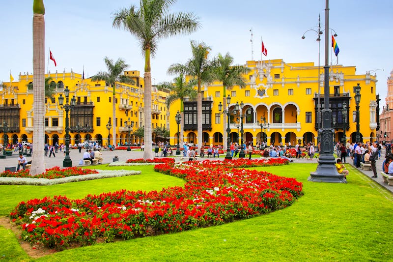 Plaza Mayor in der Altstadt von Lima - ©©donyanedomam - stock.adobe.com