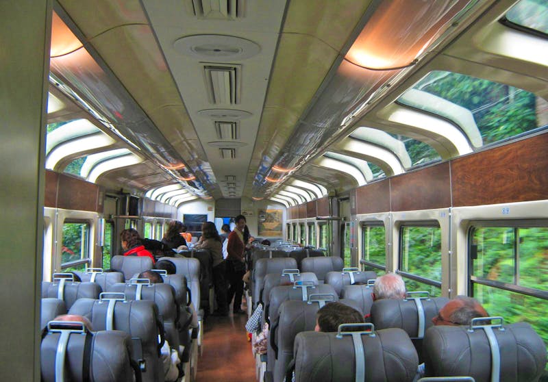 Panoramawagen im Zug nach Aguas Calientes - Peru - ©Eberhardt TRAVEL
