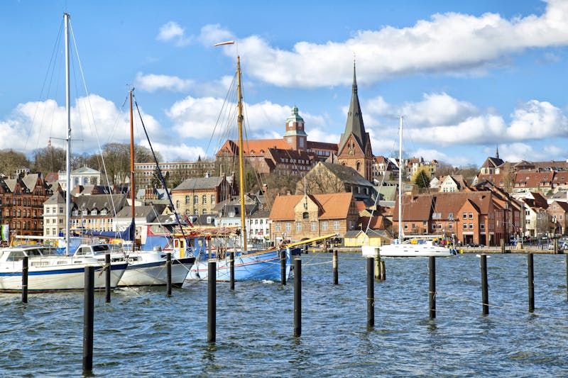 Stadtansicht von Flensburg - ©©Ralf Gosch - stock.adobe.com